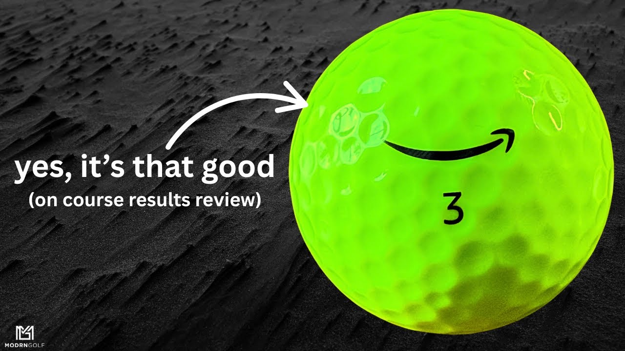 Amazon Basics Core Soft Golf Ball Review ⛳