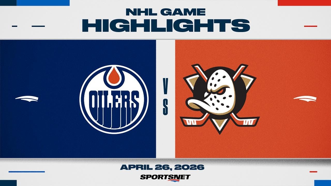 NHL Game 4 Highlights: Oilers vs. Ducks 🏒