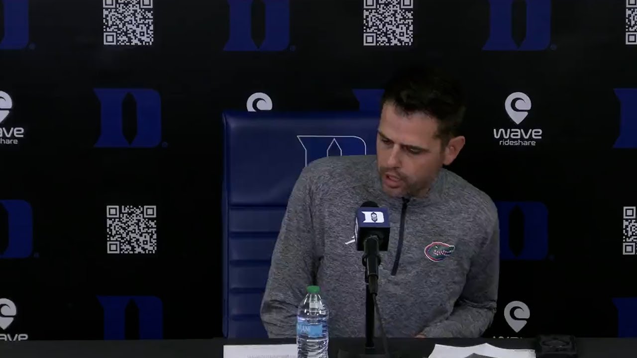 Florida Men's Basketball Coach Todd Golden Postgame 🏀