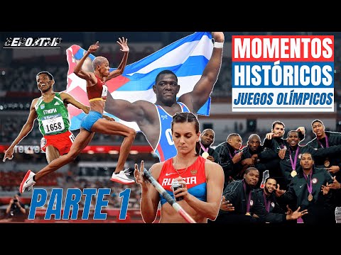 Los 10 MOMENTOS que cambiaron la HISTORIA de los JUEGOS OLÍMPICOS pt.1 🥇 La MAGIA de las OLIMPIADAS🎥