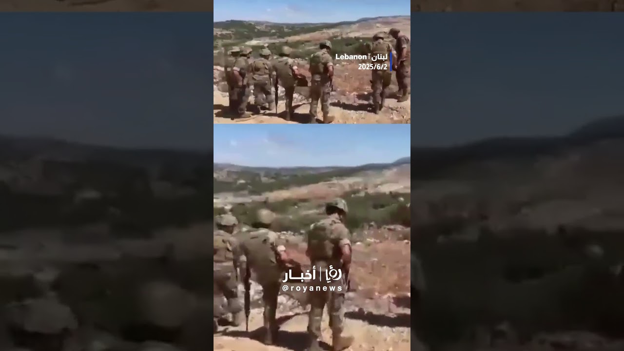 Lebanese army takes down Golani Brigade flag