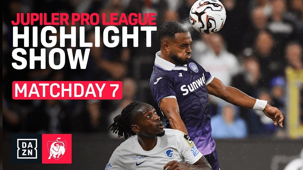 Jupiler Pro League Matchday 7 Highlights 2025/26 ⚽