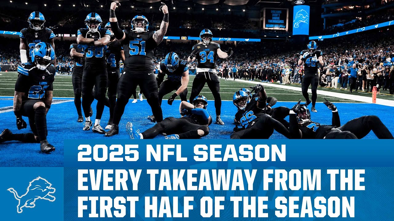 2025 NFL Season: Detroit Lions Defensive Highlights 🦁