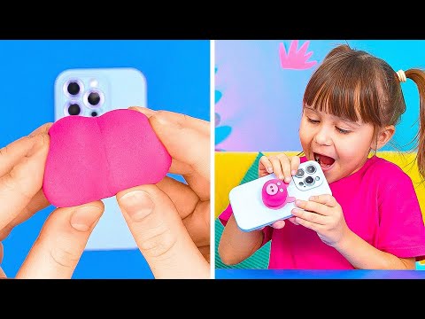 ๐ท Hai Anak-anak! Ayo Buat Mainan Piggy Fidget Lucu Ini ๐ Untuk Ponsel Anda! ๐ฑ
