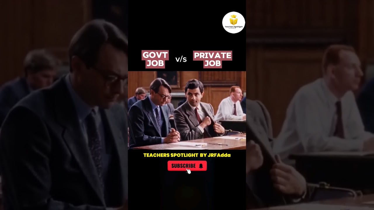 Govt. vs Private Jobs: Key Differences 🏢