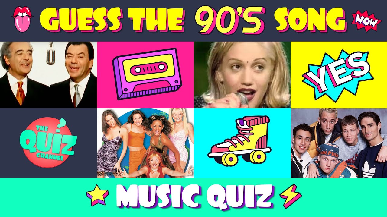 90s Song Guessing Quiz 🎶 (Part 1)