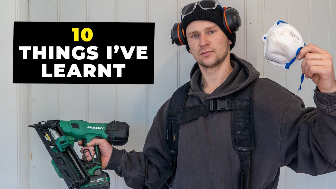 10 Tips I Wish I Knew Before My Carpentry Apprenticeship 🛠️