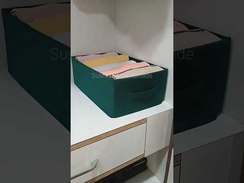 cloth organizer box #diy #viral #trending #shorts