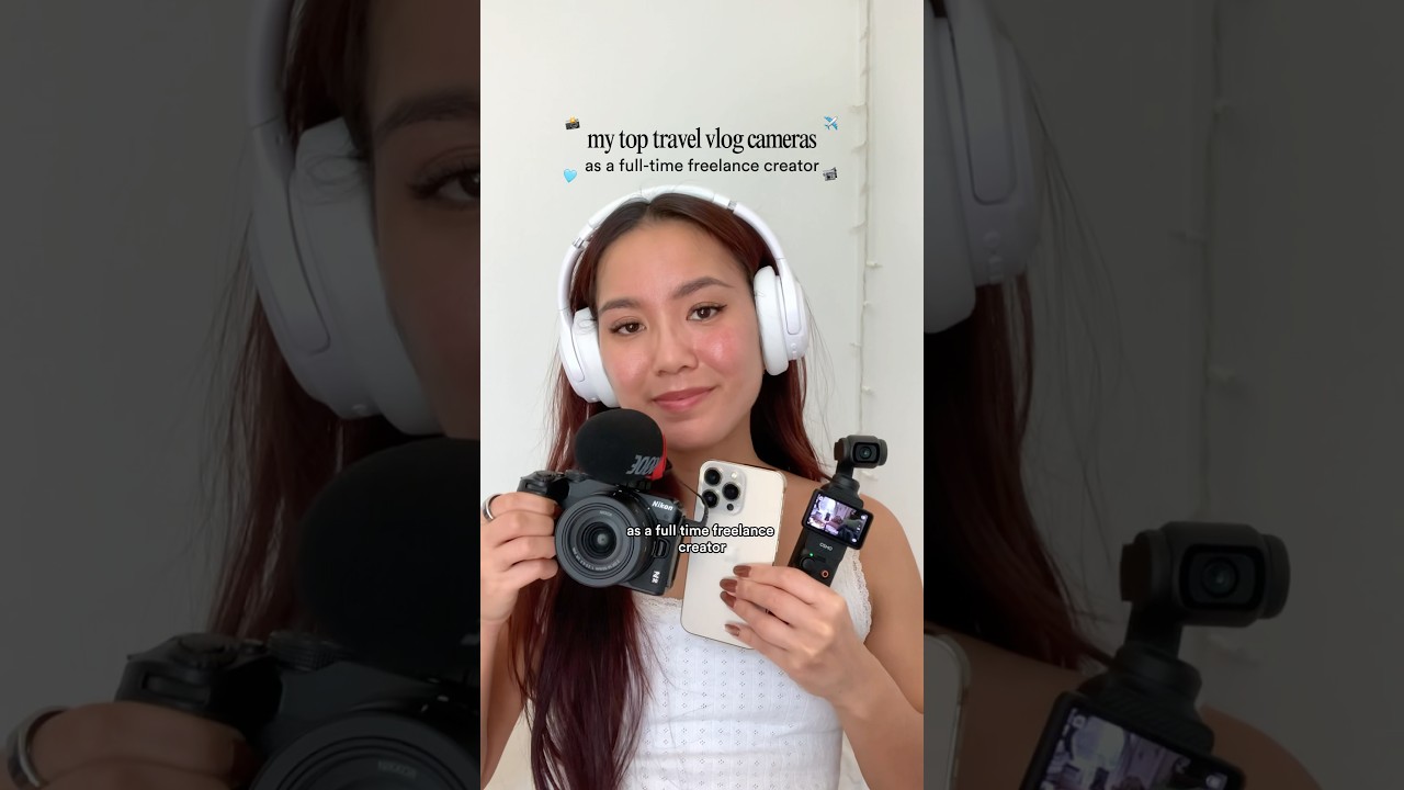My Top Travel Vlog Cameras ✈️📸