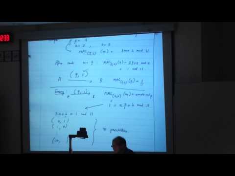 5. Message Authentication Code (MAC) Part 2