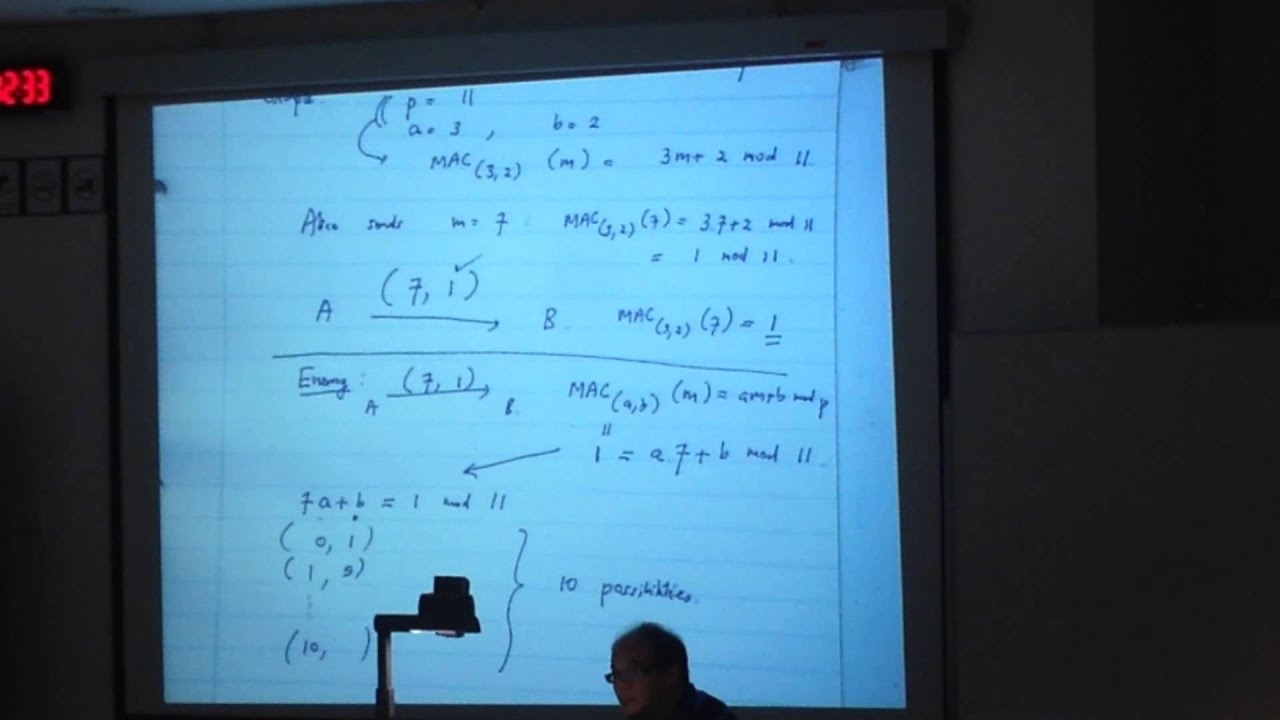 5. Message Authentication Code (MAC) Part 2