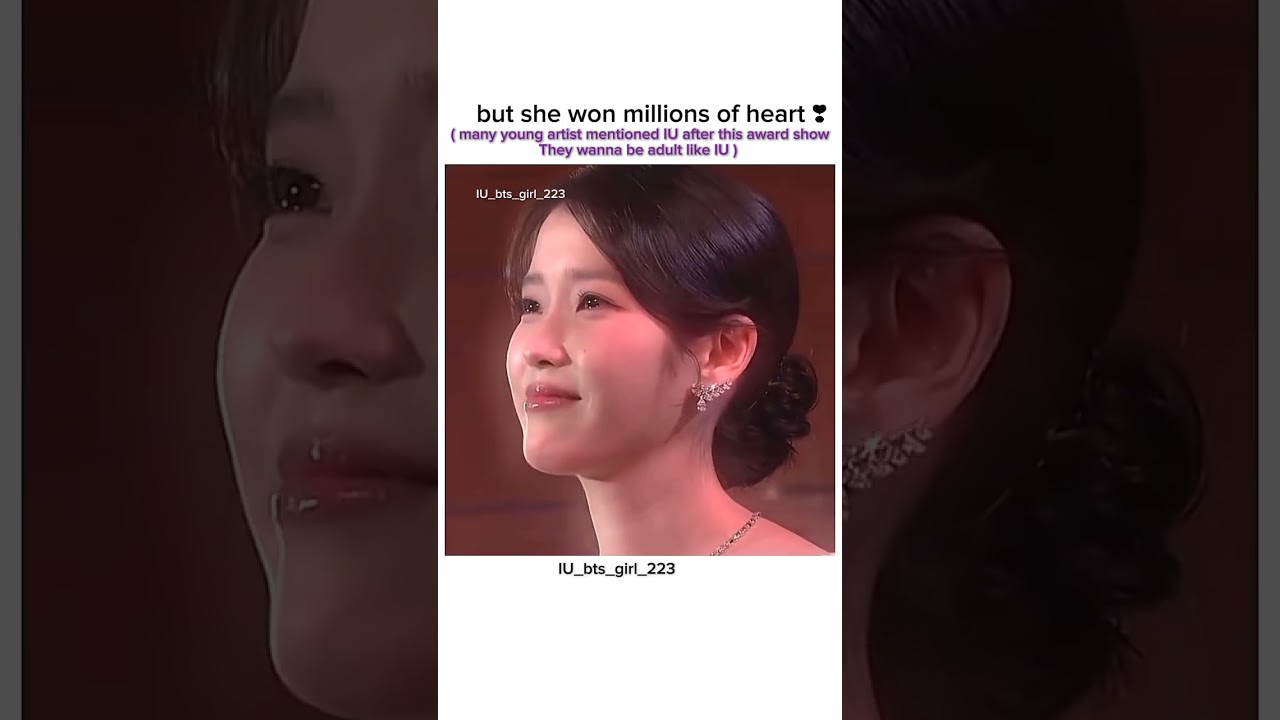 IU Wins Hearts at Baeksang Awards 💖