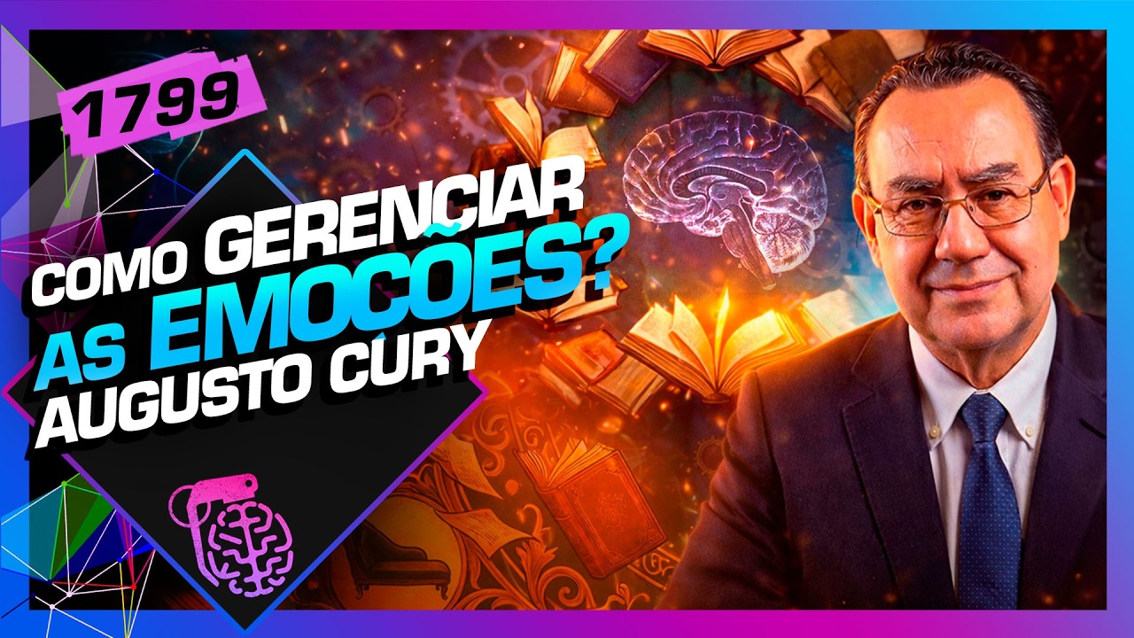 COMO GERENCIAR AS EMOÇÕES?: AUGUSTO CURY - Inteligência Ltda. Podcast #1799