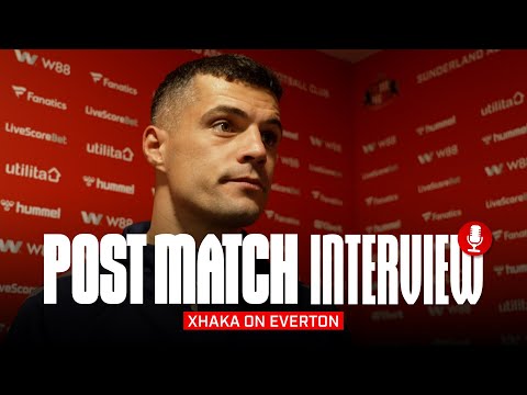 "We got better and better" | Xhaka On Everton Draw | Post Match Reaction