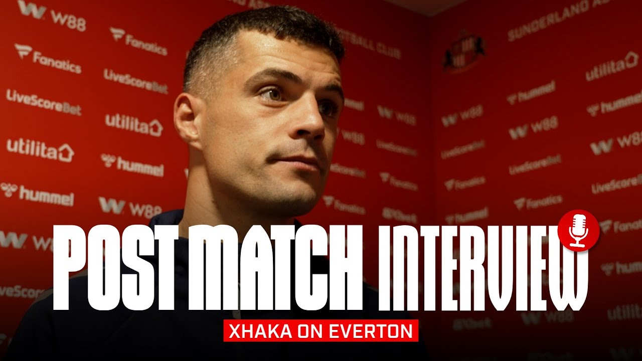 Xhaka Reflects on Improved Performance in Everton Draw | Post-Match Reaction