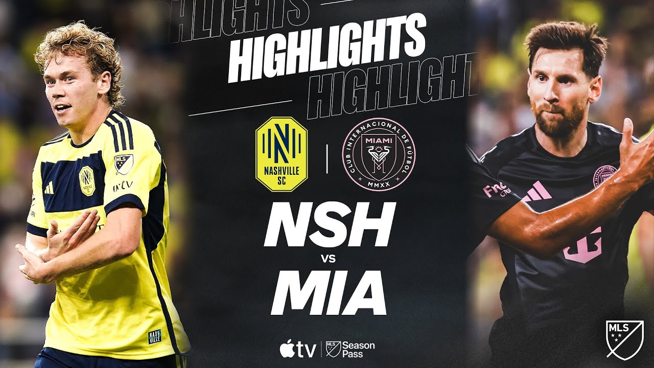 Nashville SC vs. Inter Miami CF | Messi Hat Trick ⚽