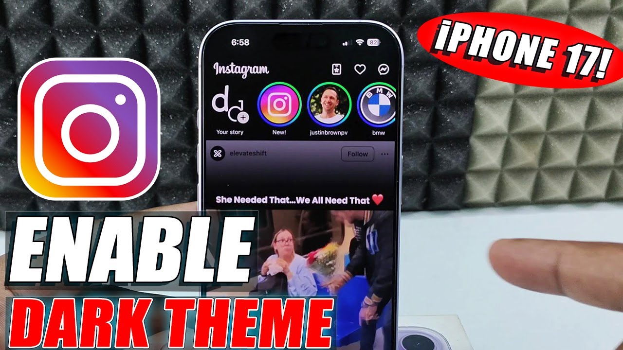 Enable Instagram Dark Mode on iPhone 17/17 Pro Max 📱