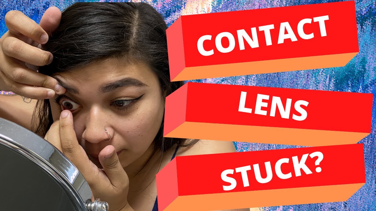 Easily Remove Stuck Contact Lenses 🧴