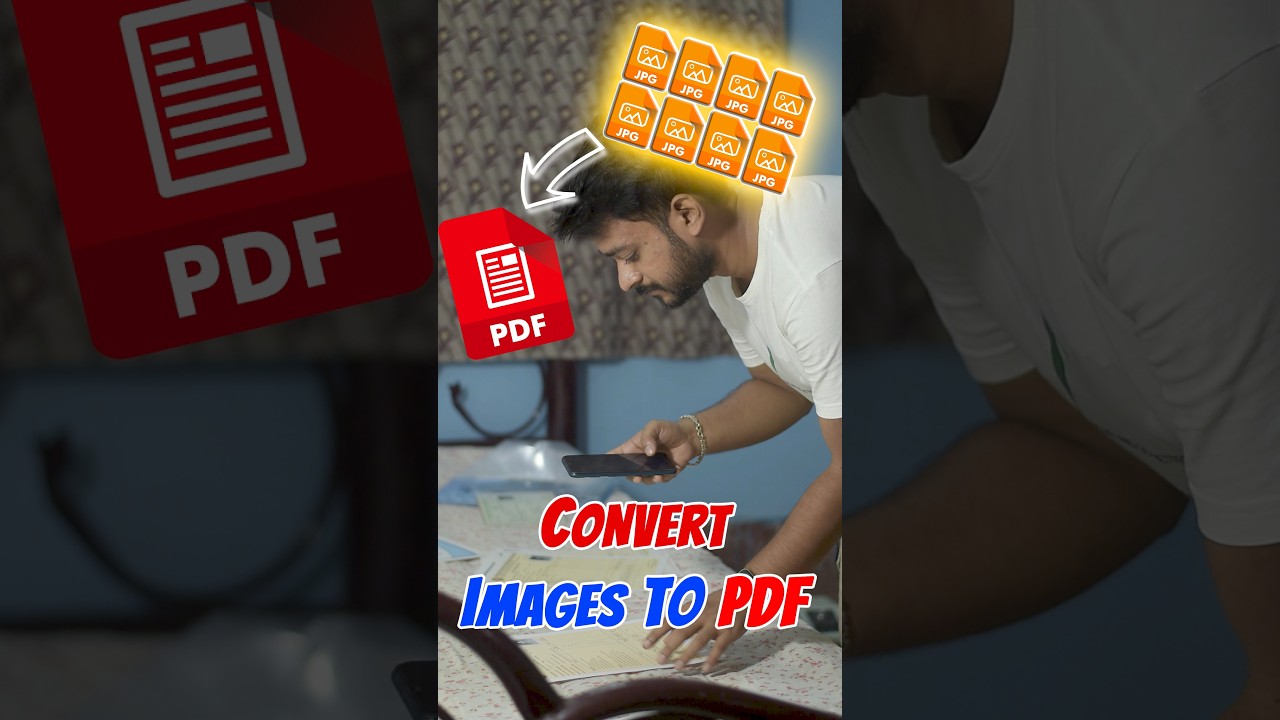Easily Convert Images to PDF on Your Phone Without Apps ๐ฑ