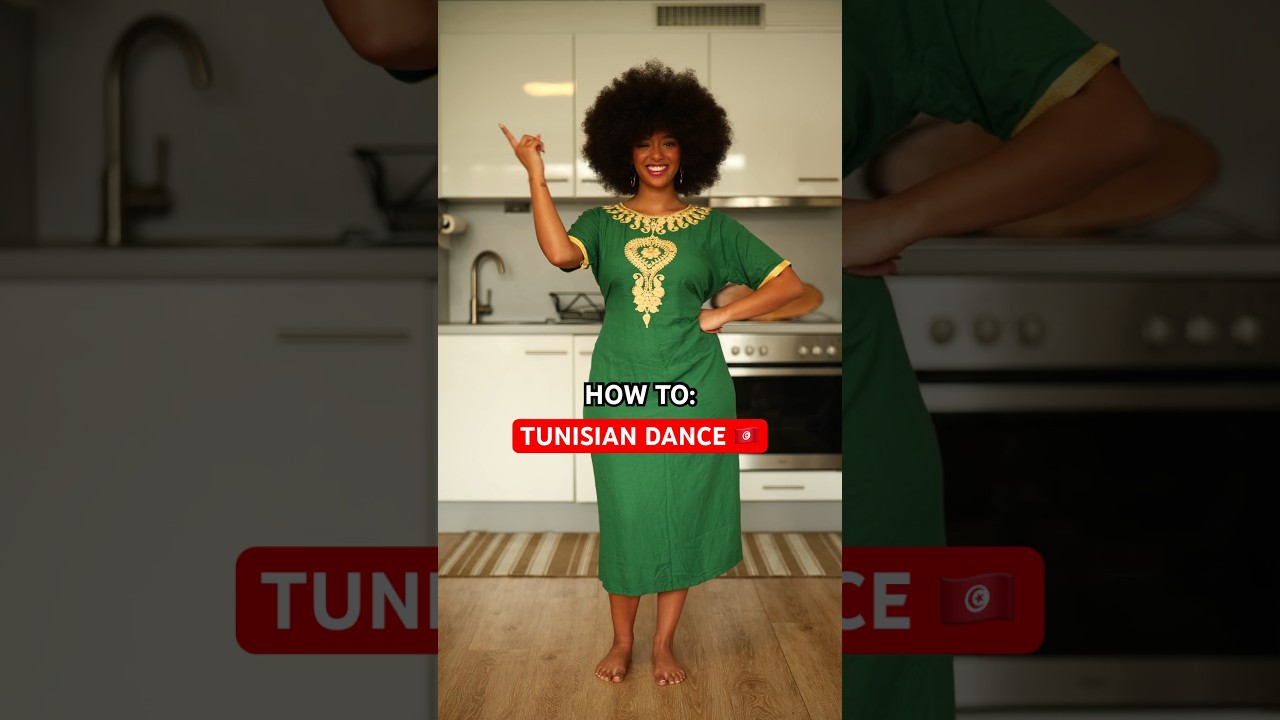 Learn Tunisian Dance 🇹🇳 in Minutes