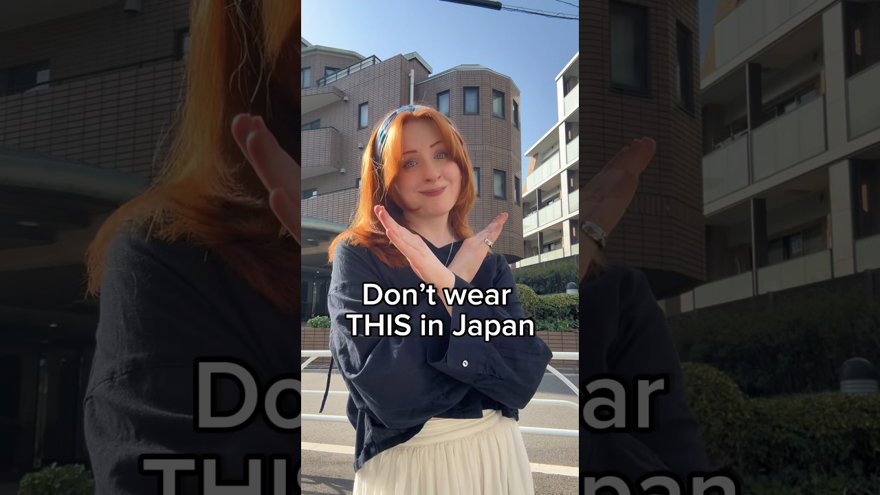 Avoid These Fashion Faux Pas in Japan 🚫