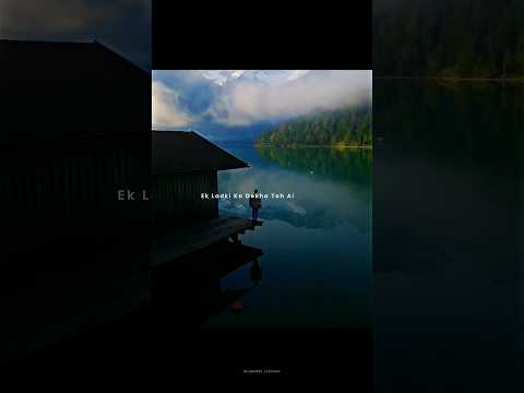 EK LADKI KO DEKHA TOH AISA LAGA SONG STATUS FULL SCREEN #darshanraval