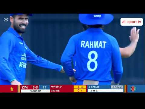 Full Highlights I Zimbabwe vs Afghanistan I 2nd ODI I 2024