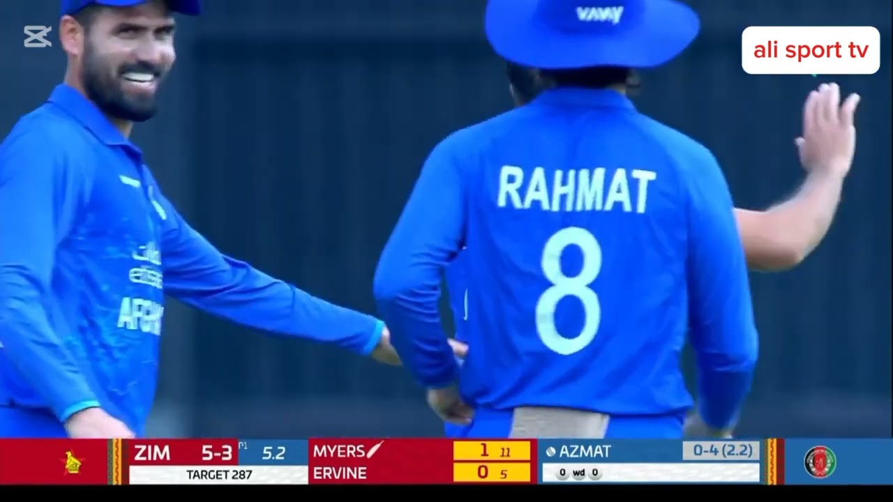 Zimbabwe vs Afghanistan 2nd ODI 2024: Full Match Highlights 🏏