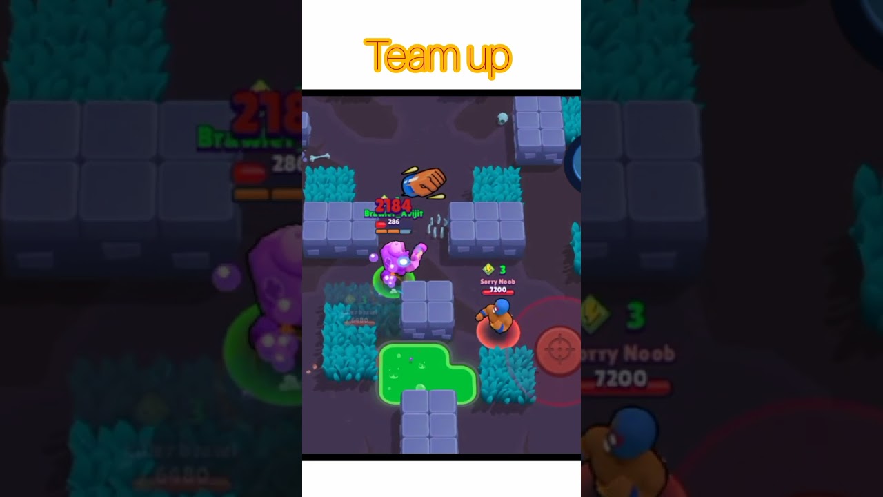 Team Up in Brawl Stars! 🤝 #BrawlStars #Shorts
