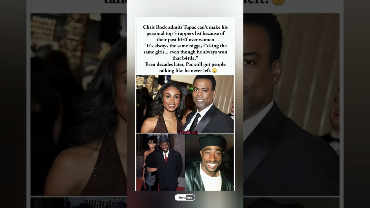 Chris Rock's Tupac Comments Ignite Debate 🎤