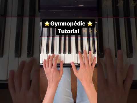 Gymnopedie No. 1 Piano Tutorial by Erik Satie 🎹