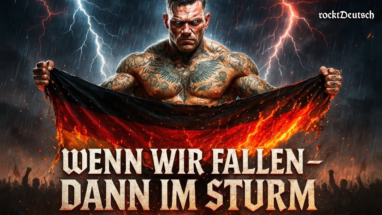 „Wenn wir fallen, dann im Sturm“ – Mitreißender Deutschrock voller Mut und Leidenschaft 🎸