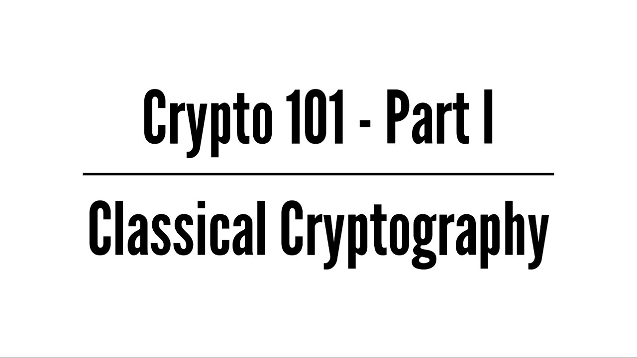 Crypto 101: Understanding Classical Cryptography 🔐