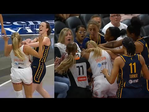 3 EJECTED after fight as Sophie Cunningham stands up for Caitlin Clark