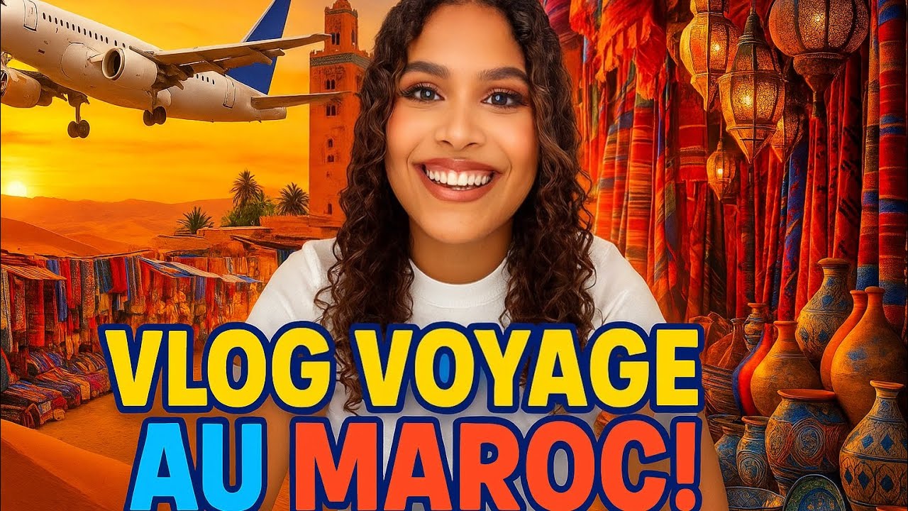Vlog de mon voyage au Maroc 🇲🇦