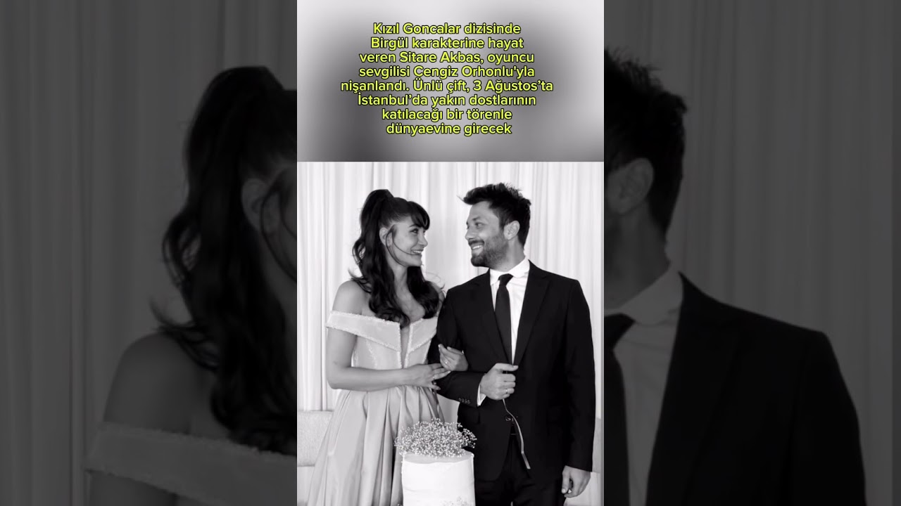 Sitare Akbaş ve Sevgilisi Cengiz Orhonlu Nişanlandı! 💍