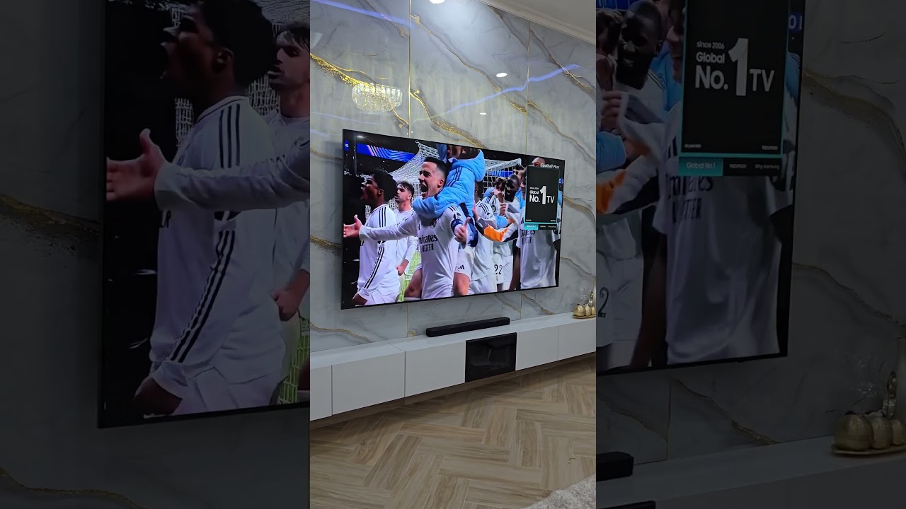 Stunning 98-Inch Samsung TV Installed 📺