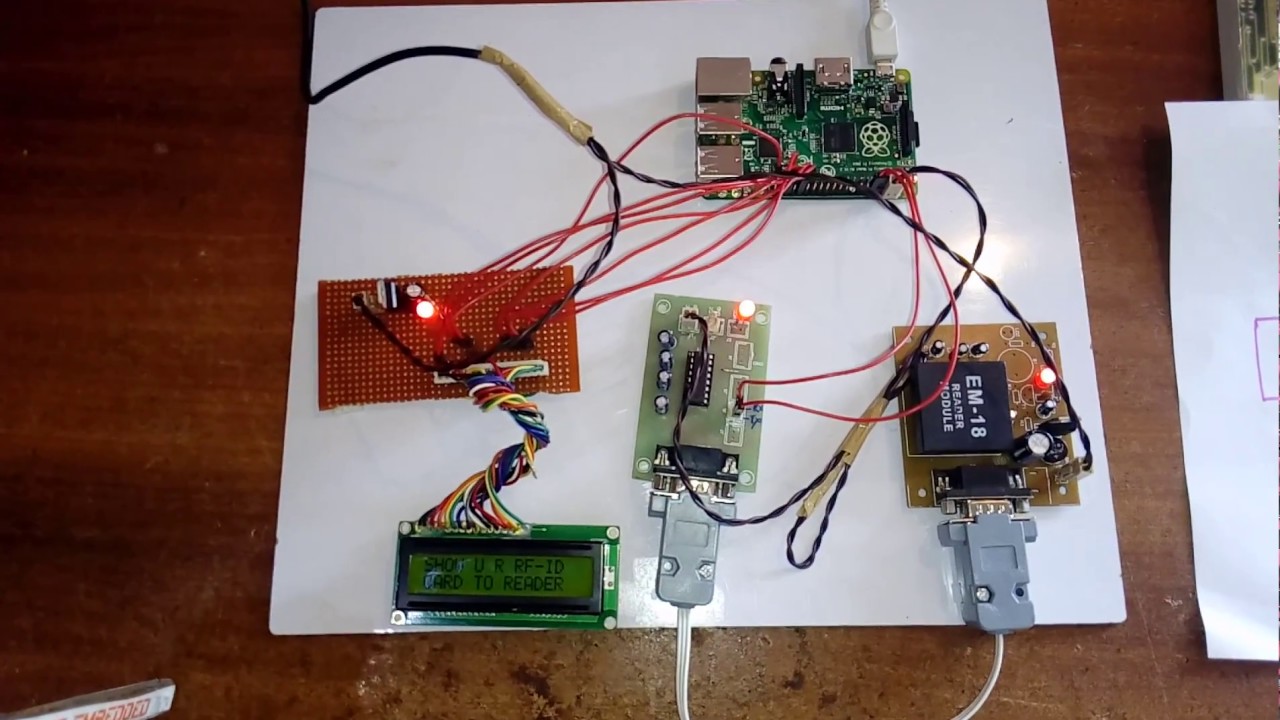RFID & ARM11 Raspberry Pi Embedded Linux 📡