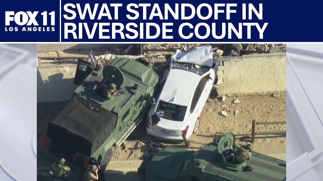 Standoff Persists After Police Chase in Jurupa Valley 🚓