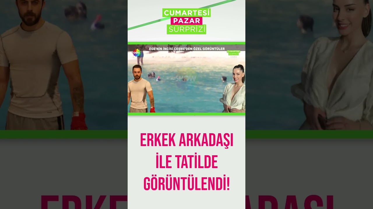 Çeşme Sahillerinde Selin Türkmen ve Eren Hacısalihoğlu Görüntülendi 🌊