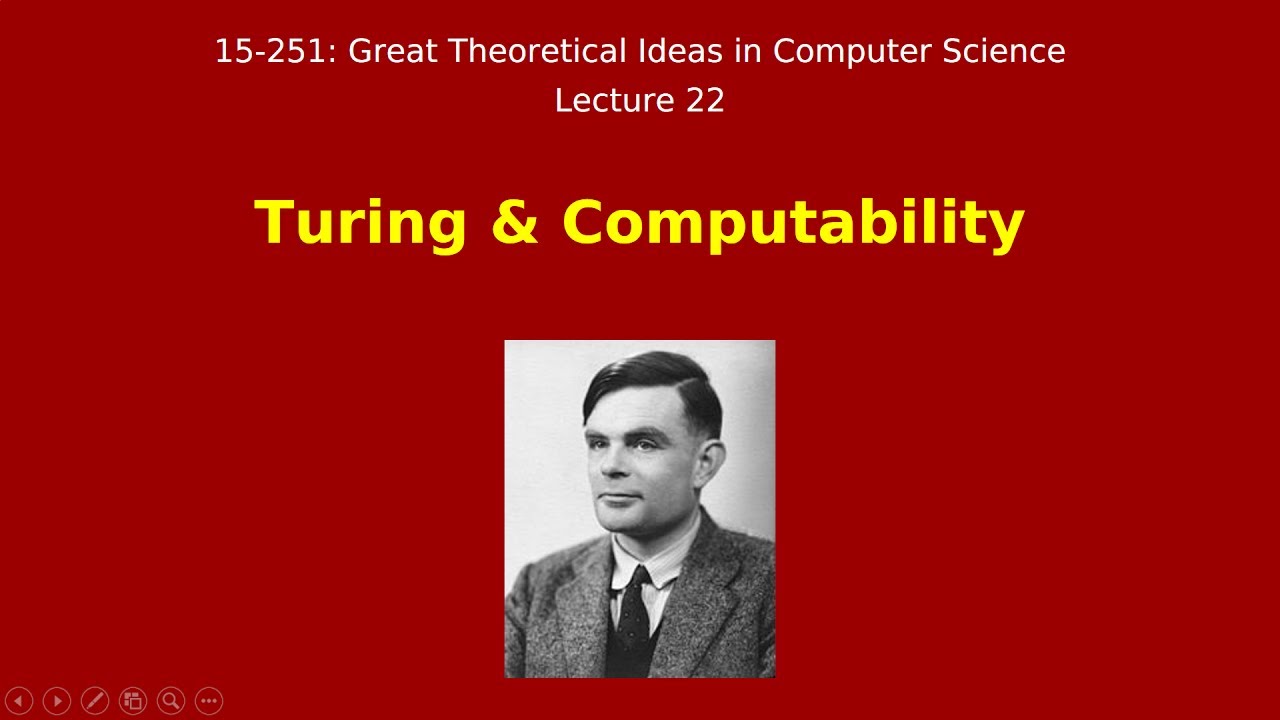 Unlocking Computability: Key Concepts from CMU's Theoretical Computer Science Course π