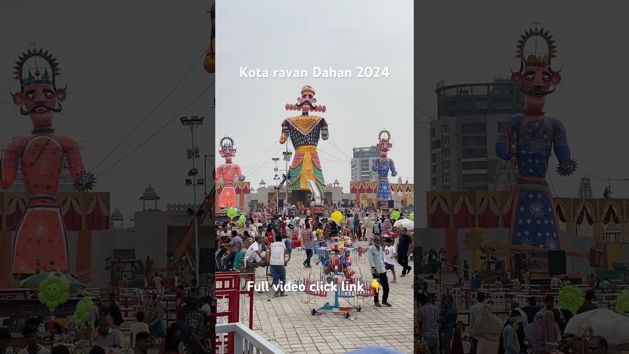Kota Dussehra Mela 2024 & Ravan Dahan Live 🎉