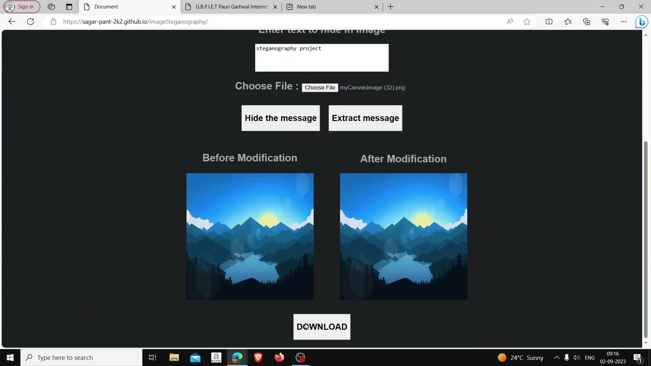 Learn LSB Steganography: Simple Image Hiding Technique 📸