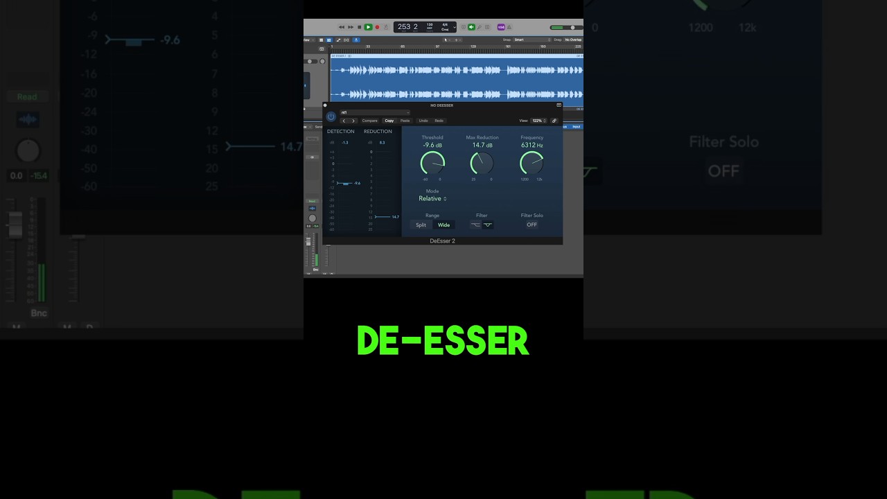 Fix Harsh Vocals with a De-Esser 🎤