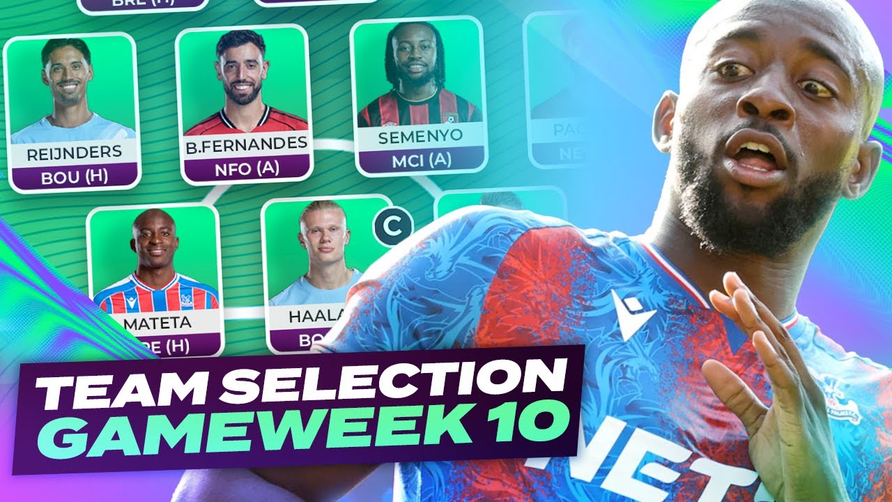 FPL Team Picks for Gameweek 10 π₯ | Expert Tips & Transfer Suggestions 2025/26