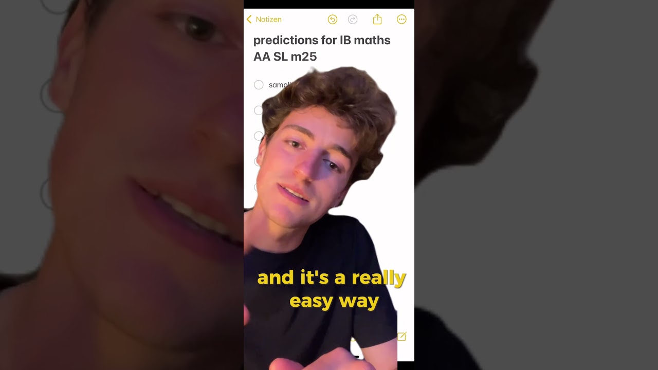 Predictions for the IB Maths AA SL M25 Exam