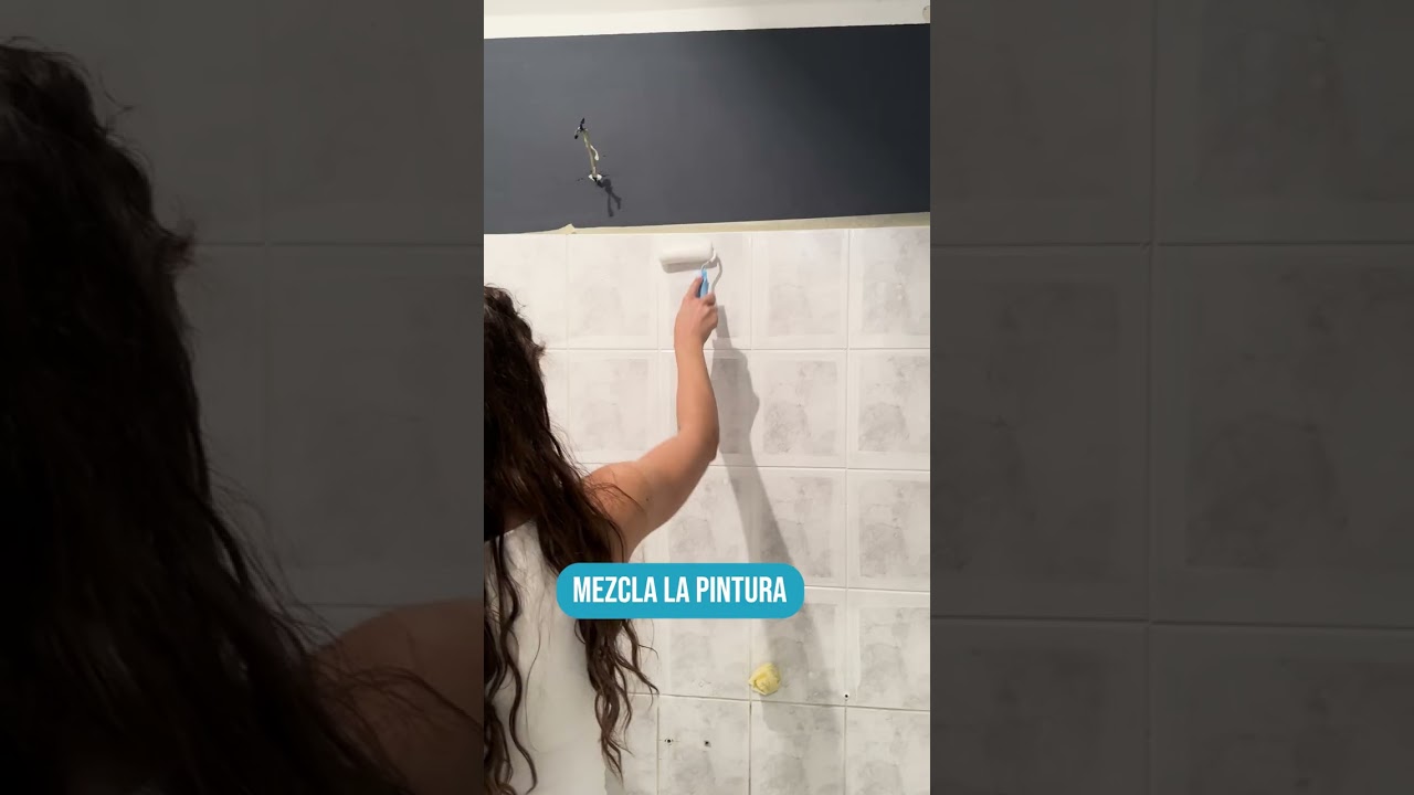 Transforma tus azulejos en minutos con nuestra pintura especial 🛁
