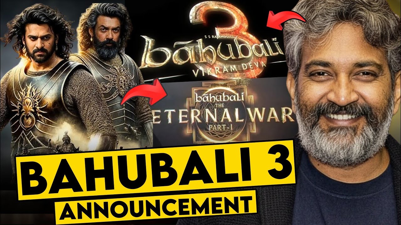 Exciting News! Bahubali 3 Announcement & Movie Review 🎬