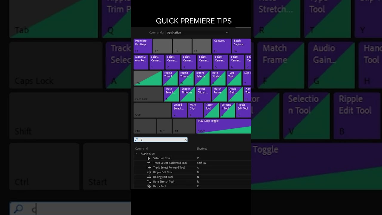 Premiere Pro Tips: Custom Keyboard Shortcuts 🎬