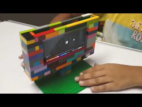 Mobile Stand from Lego Bricks/Lego TV